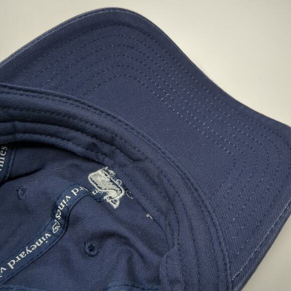 Vineyard Vines Mackinac Island Slideback Baseball Cap Blue One Size Adjustable - Picture 8 of 9